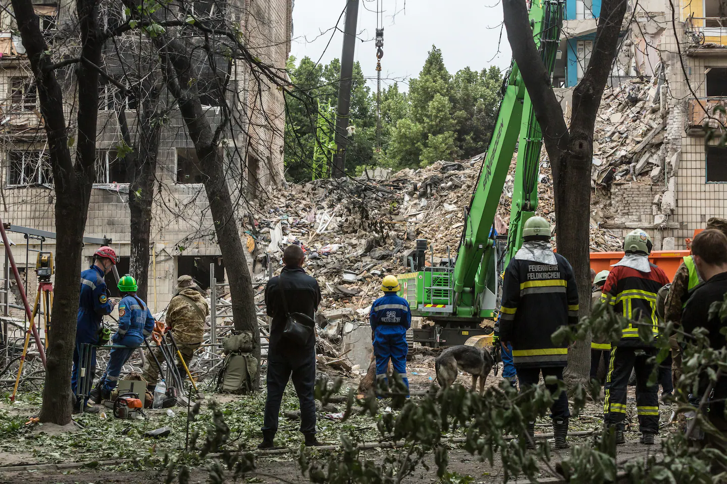 Cover: Russia hits Kyiv with deadliest attack of the year; G-7 avoids talk of Ukraine