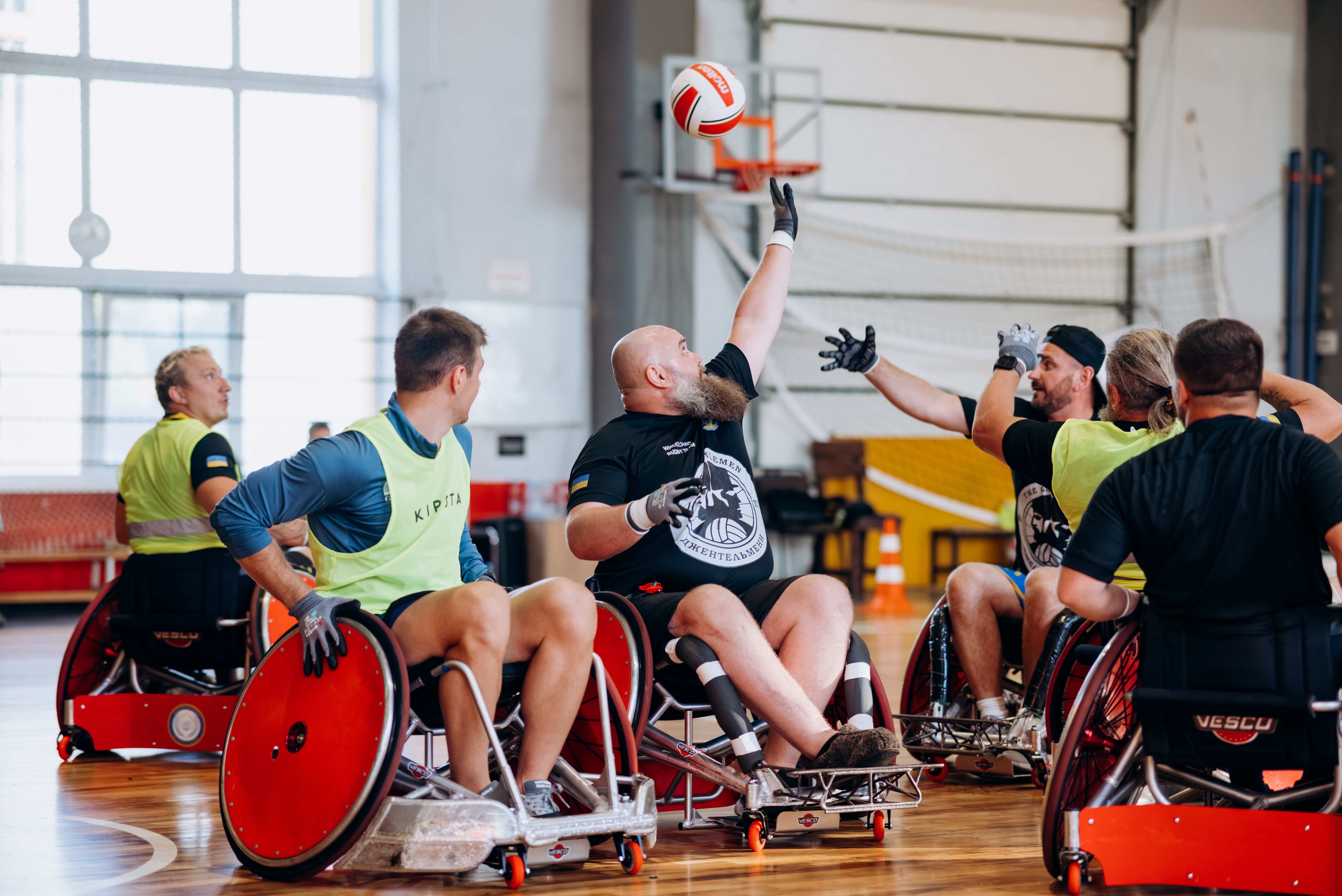 Drive and Team Spirit: Kyiv Prepares for Wheelchair Rugby Competitions for Veterans and Servicemembers