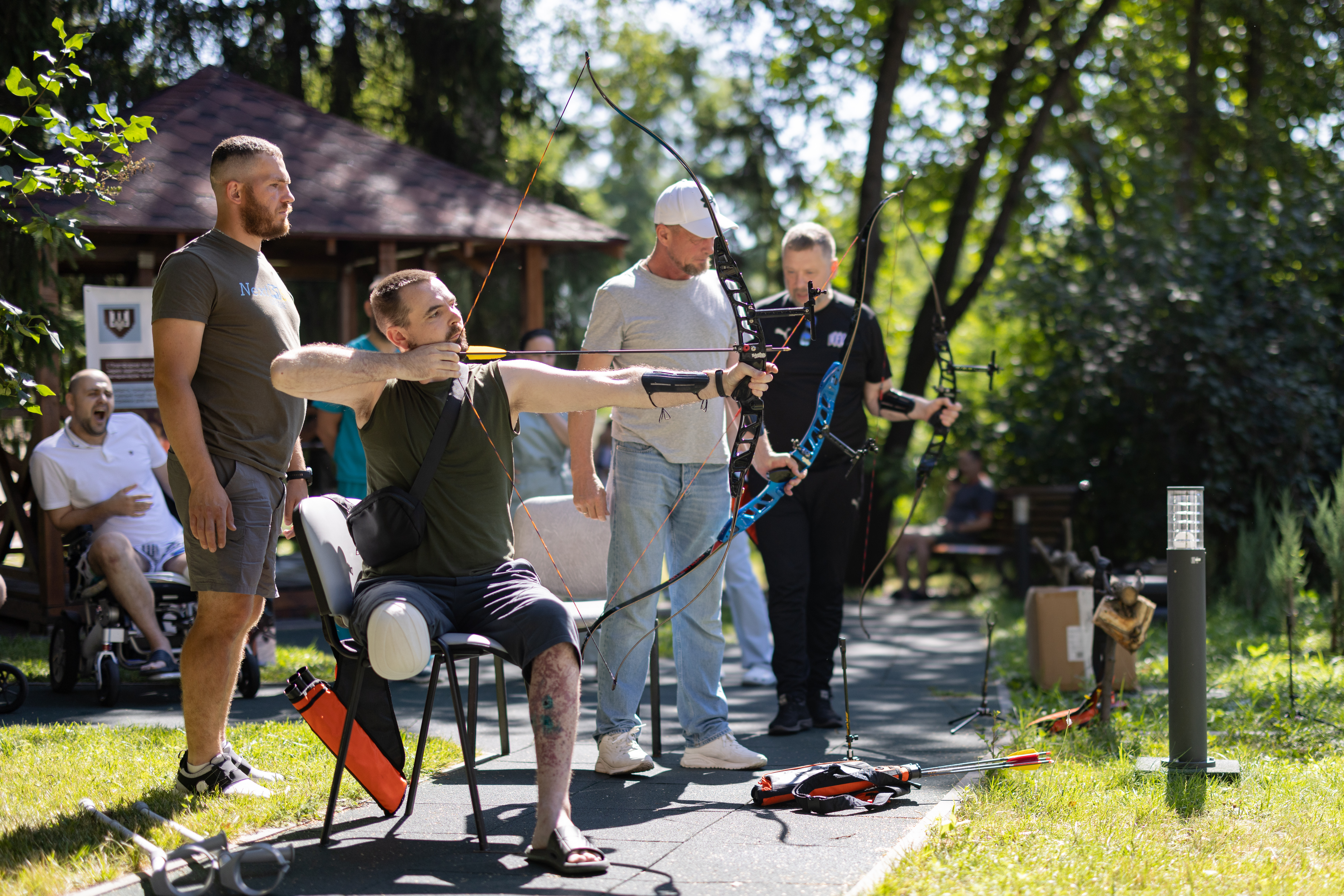 Specialists from the CBA Initiatives Center conducted a training session for veterans at a DPSU hospital.
