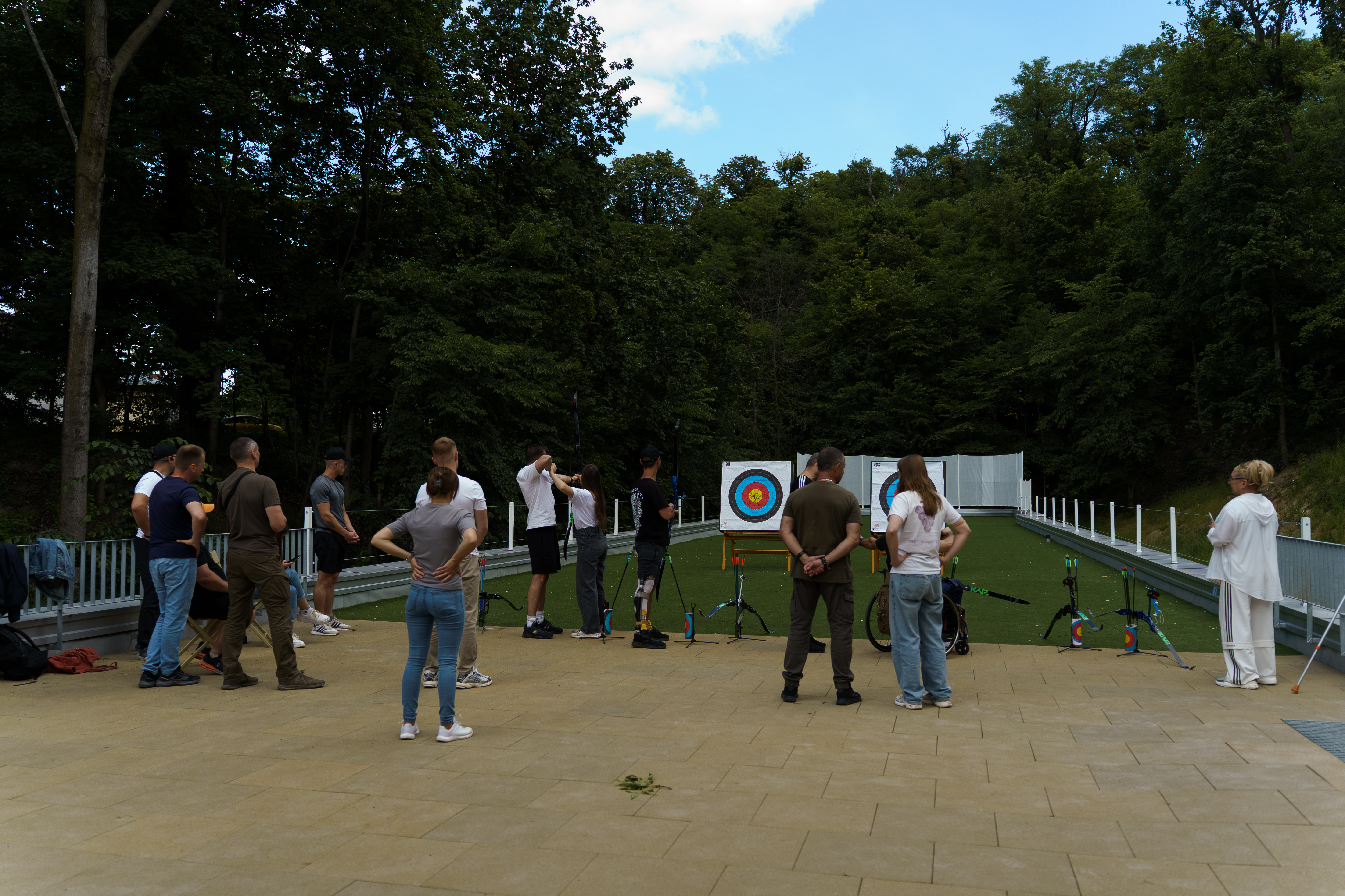 The team of CBA Initiatives Center held its first educational workshops on adaptive sports in Lviv and Ivano-Frankivsk.