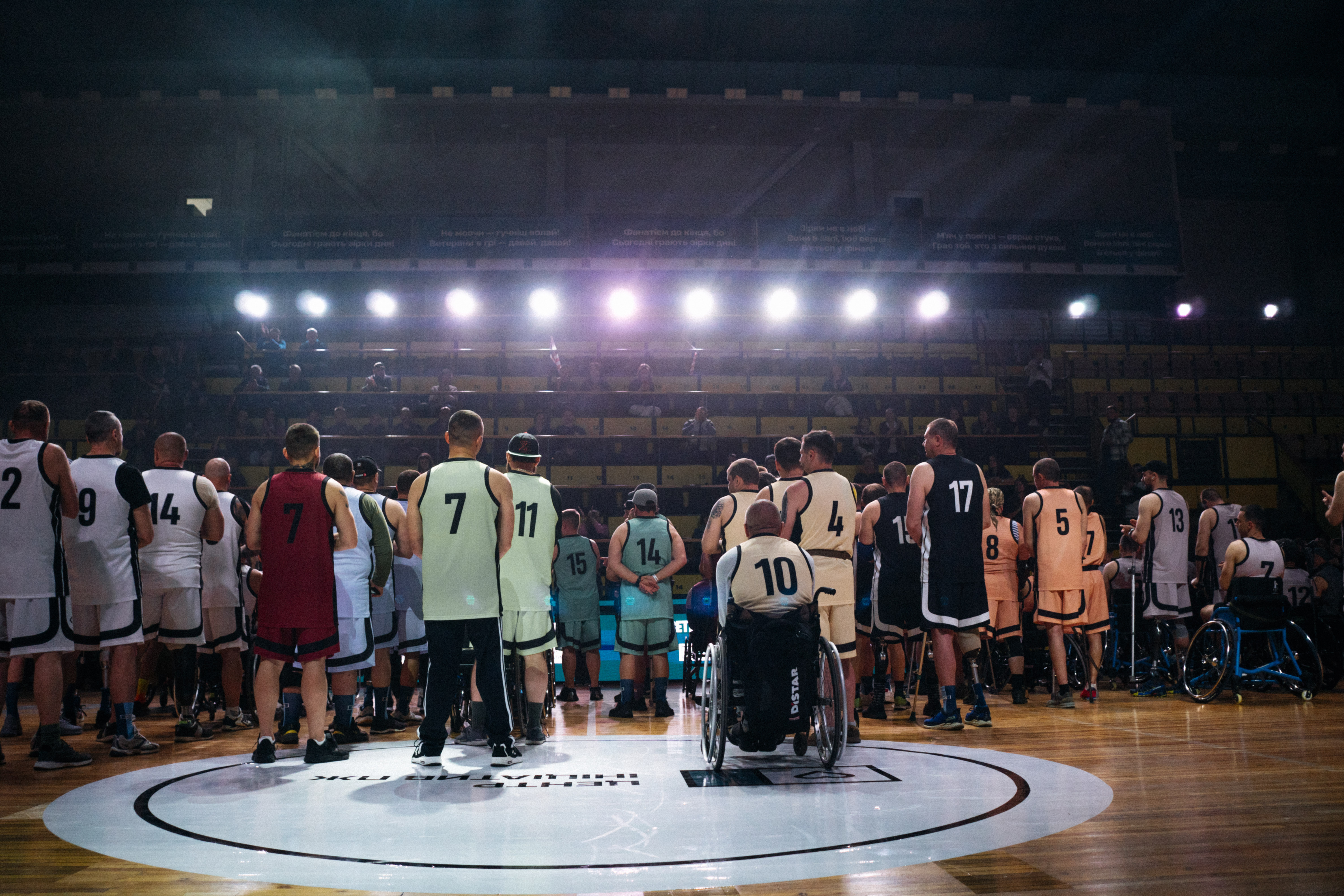 Wheelchair basketball competition organized by the team in May 2025.
Author: Tim Pushkaruk&nbsp;&nbsp;