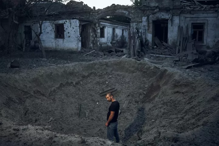 Mykolaiv after a missle strike.&nbsp; Authors: photojournalists Kostiantyn and Vlada Liberov.