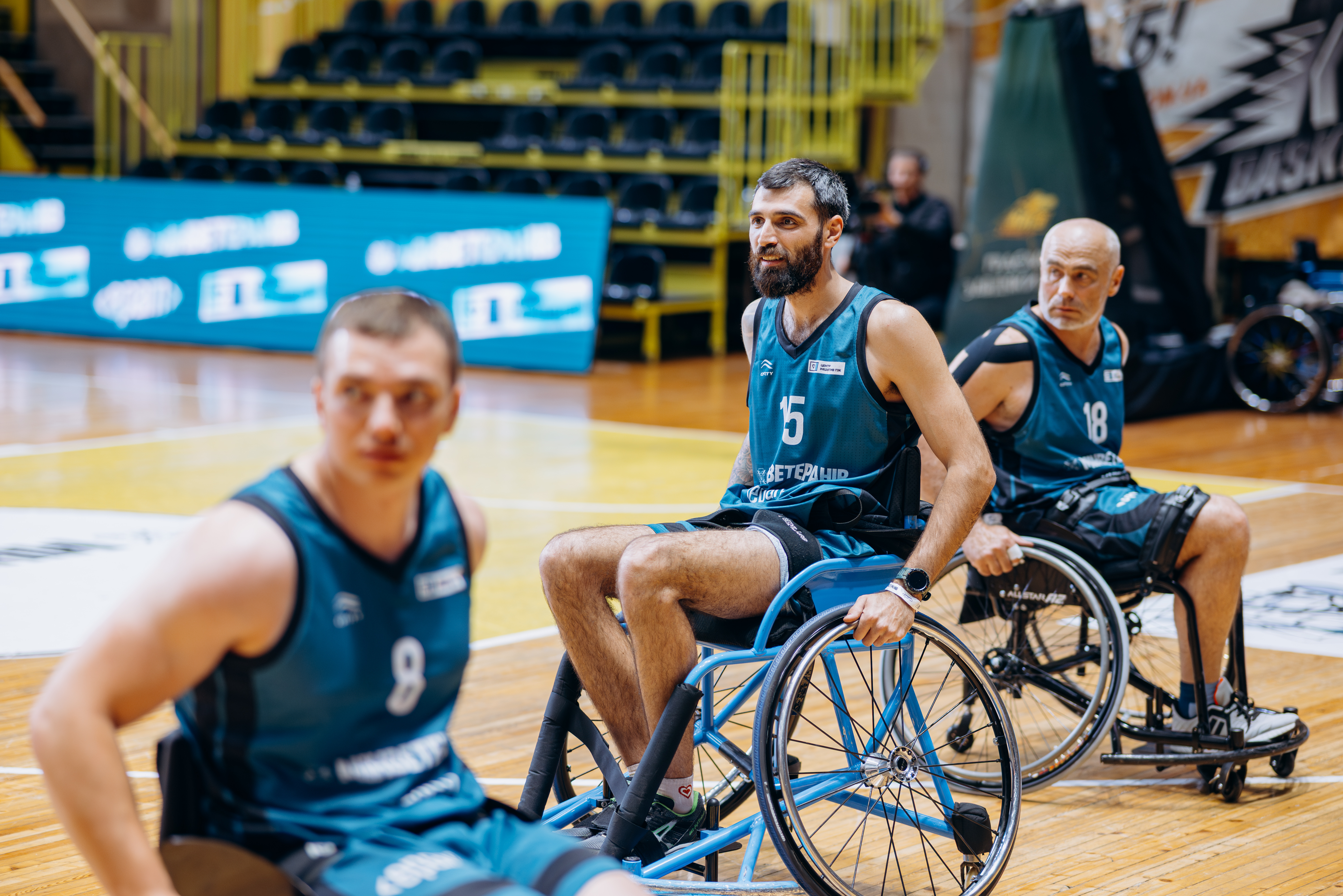 Всеукраїнські змагання з баскетболу на кріслах колісних, організовані Центром ініціатив&nbsp;«Повернись живим». Автор: Сергій Галушка