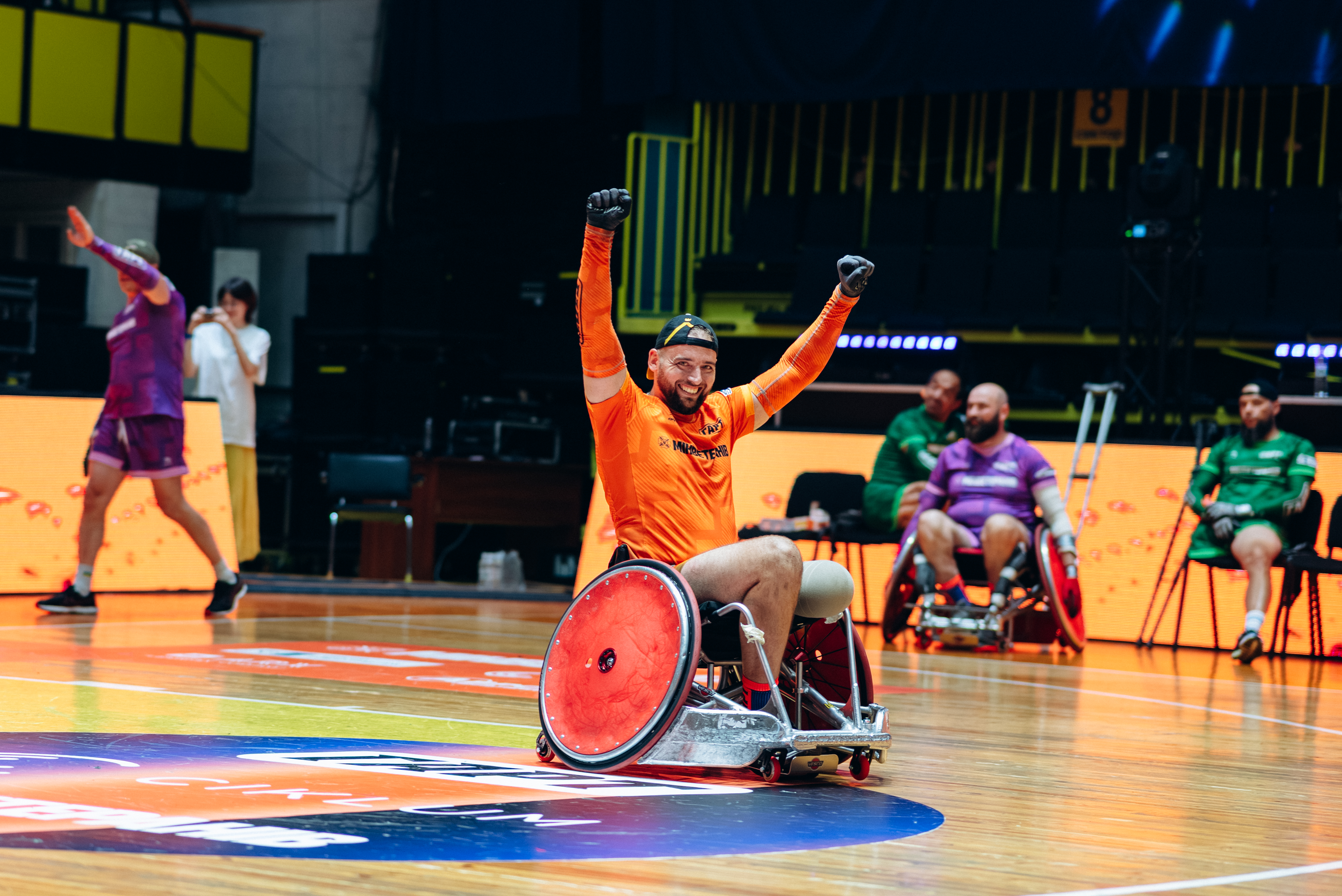 Всеукраїнські змагання з регбі на кріслах колісних. Автор: Сергій Галушка