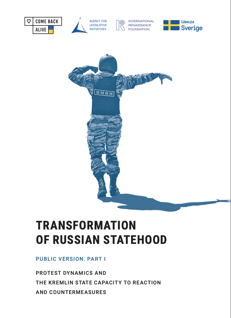 Protest dynamics and the Kremlin state capacity to reaction and countermeasures