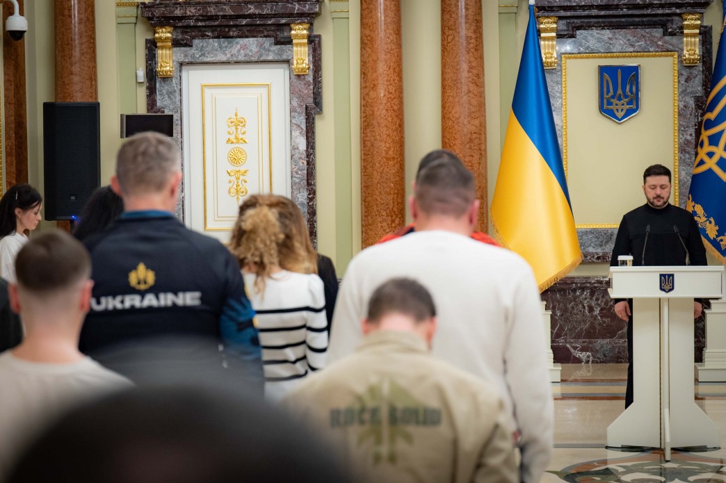 Нагородження учасників Invictus Games. Фото: сайт Офісу Президента&nbsp;&nbsp;